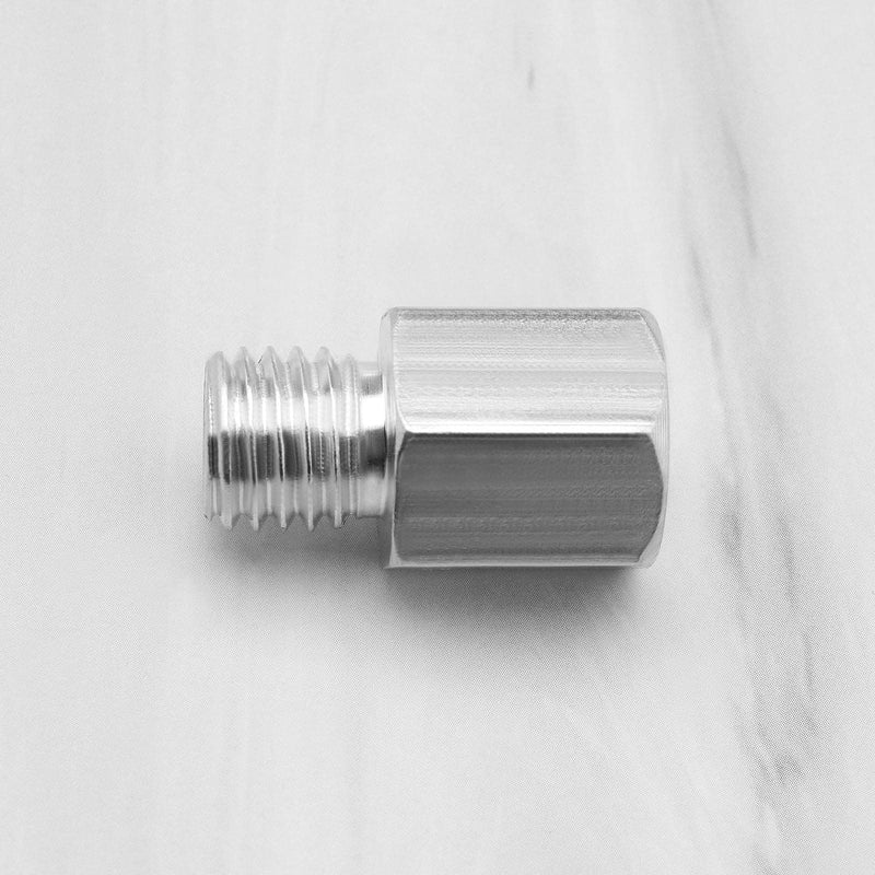 [Australia - AusPower] - ECSiNG M10 Female Thread to M14 Male Thread Adapter for Angle Grinder Polisher Drill Interface Connector Converter Adapter Power Tool Accessories Carbon Steel 