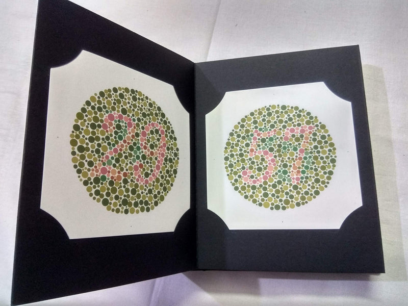 [Australia - AusPower] - Ishihara Colour Vision Test Book for Color Deficiency 24 Plates with User Manual 