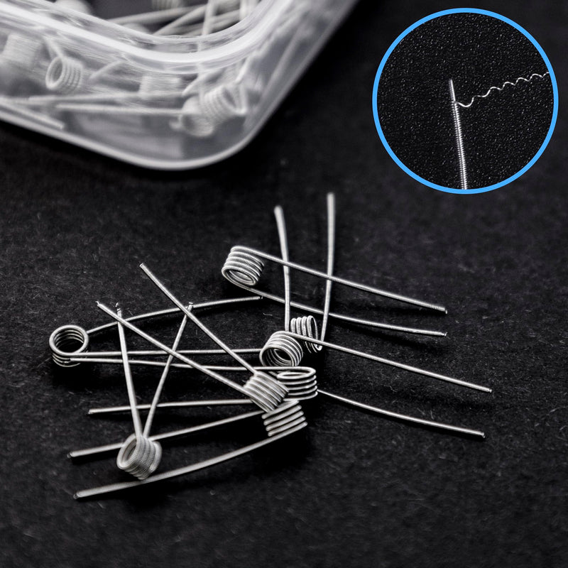 [Australia - AusPower] - Hot Heating Wire - Versatile Resistance Wire for Kilns, Pottery, and Forging. Highly Resistant, Hybrid Core, Ideal for Prebuilt Coils and Fused Clapton Wire Creations. Coil 316L 28+38ga 316L 28+38ga 0.68 ohm 