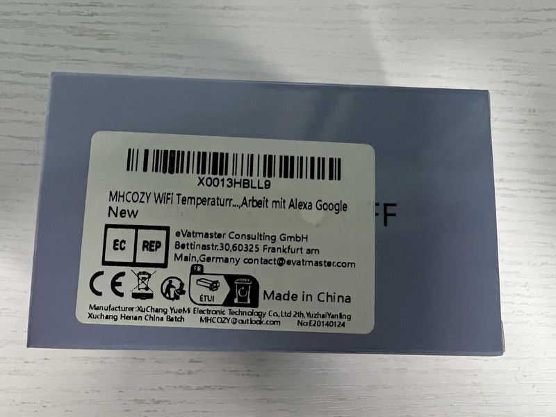 [Australia - AusPower] - WiFi Temperature Controller Sensor Module, Tuya app Wireless Remote 16A Smart Switch with Energy Consumption Monitoring,Compatible with Alexa Google 