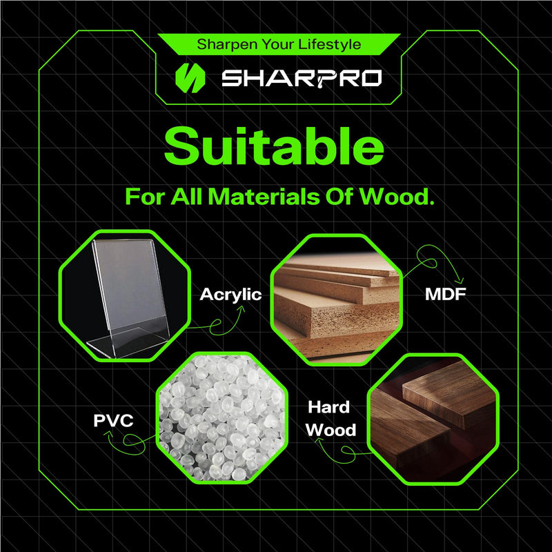 [Australia - AusPower] - Upcut Spiral Router Bit 1/4 Inch Shank 1/4 Inch Cutting DIA. 22mm CL. 50mm OVL. Solid Carbide CNC End Mill, Ideal for Wood Cutting, Slot Mortise, Engraving 1/4"DIA - 1/4"SHK - 22mm CL - 50mm OVL 