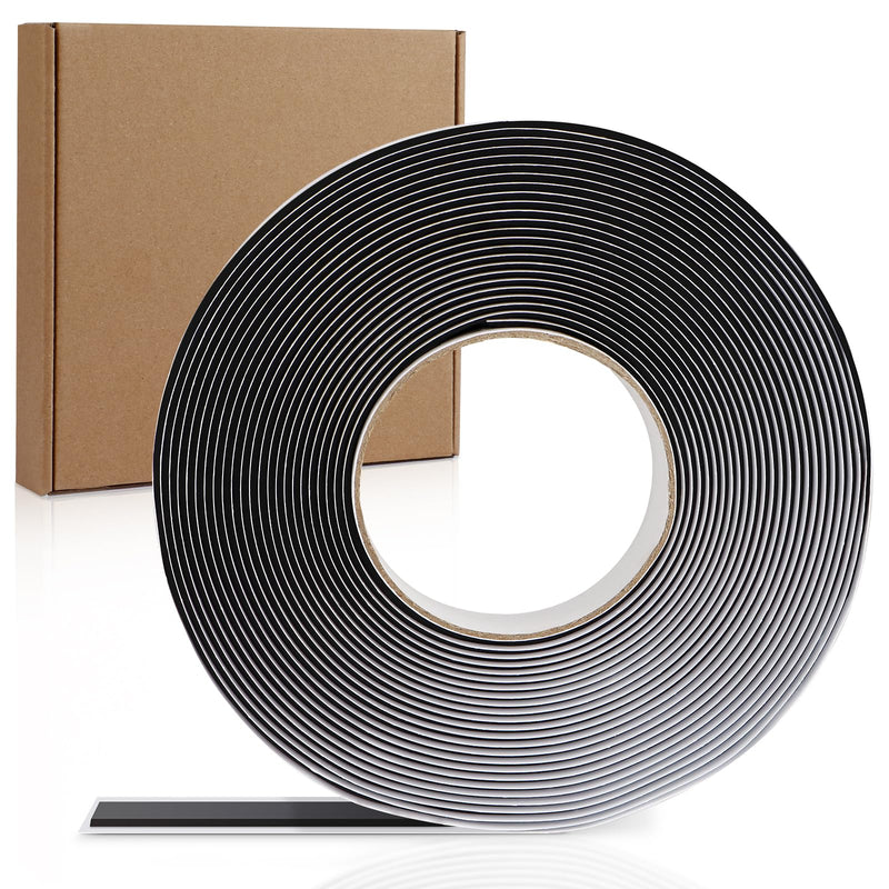 Butyl Tape 10m (32.8FT) - Industrial Grade Waterproof Butyl Rubber Sealant Tape for Roof/RV/Car Leak Sealing & Window/Headlight Repair 1/16" x 3/4" x 33' (2mm x 20mm x 10M）