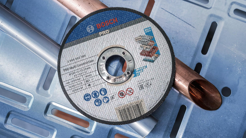 Bosch 2608602383 Rapido Multi Construction Straight Cutting disc 1.6 mm Diameter: 125 mm