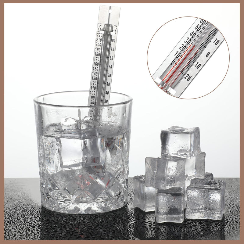 [Australia - AusPower] - 24 Pcs V Shaped, Dual Scale Science Thermometers, Mercury Free Lab Thermometer for Student School Supplies, Classroom Teaching Tools for Kids, Adults 24 