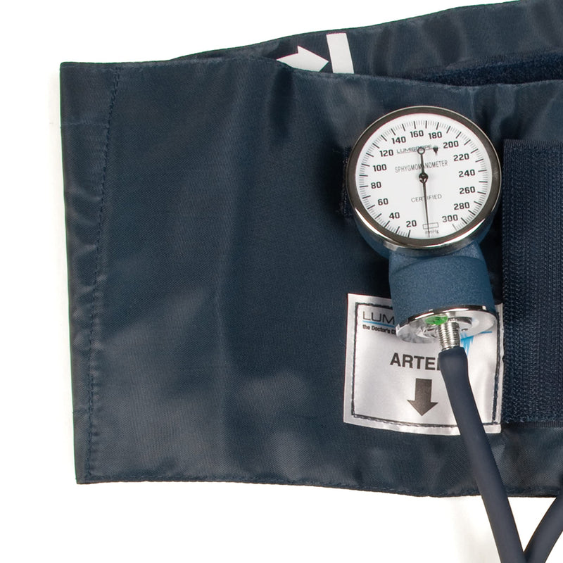 [Australia - AusPower] - Lumiscope Deluxe Aneroid Sphygmomanometer with Large Adult Cuff, 100-510LA 