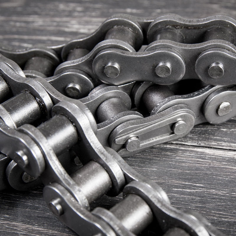 [Australia - AusPower] - uxcell 6Pcs #25 Chain Master Connector Link Roller, 1/4" Pitch Carbon Steel, Standard Connecting Split Links for 04C Chain 