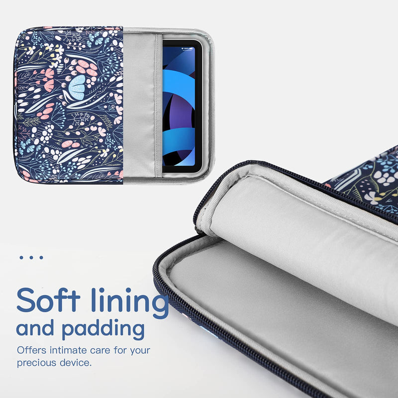 [Australia - AusPower] - 9-11 Inch Tablet Sleeve Case for iPad 10.2 2021-2019, iPad Pro 11 2021-2018, iPad Air 5/4 10.9 2022, iPad 10th Gen 10.9 2022, Galaxy Tab A8 10.5 2022, Tablet Protective Sleeve Bag, Night Blue 9-11 inch 