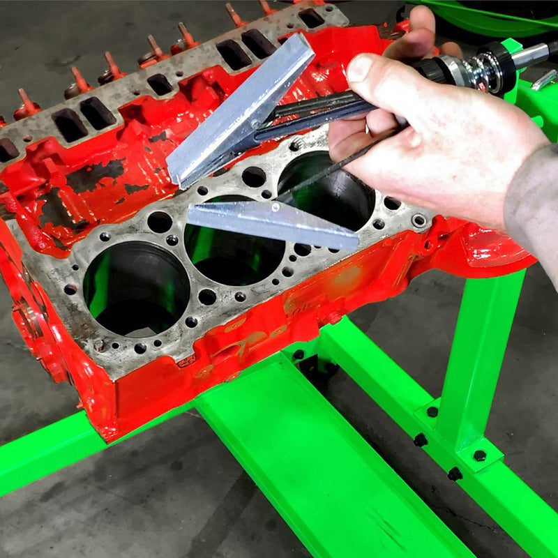[Australia - AusPower] - OEMTOOLS 25041 Adjustable Engine Cylinder Hone Deglazer, Honing Tool with 3 Medium Grit 4 Inch Stones, Compatible Standard Drills for Positive Engine Honing Cutting at All Speeds 2 to 7 inches 