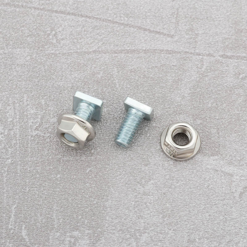 [Australia - AusPower] - The Lord of the Tools 50 Sets Greenhouse Nuts and Bolts M6x12MM Stainless Steel Flat Head Screws for Building Repairing Greenhouse Necessary Accessories 