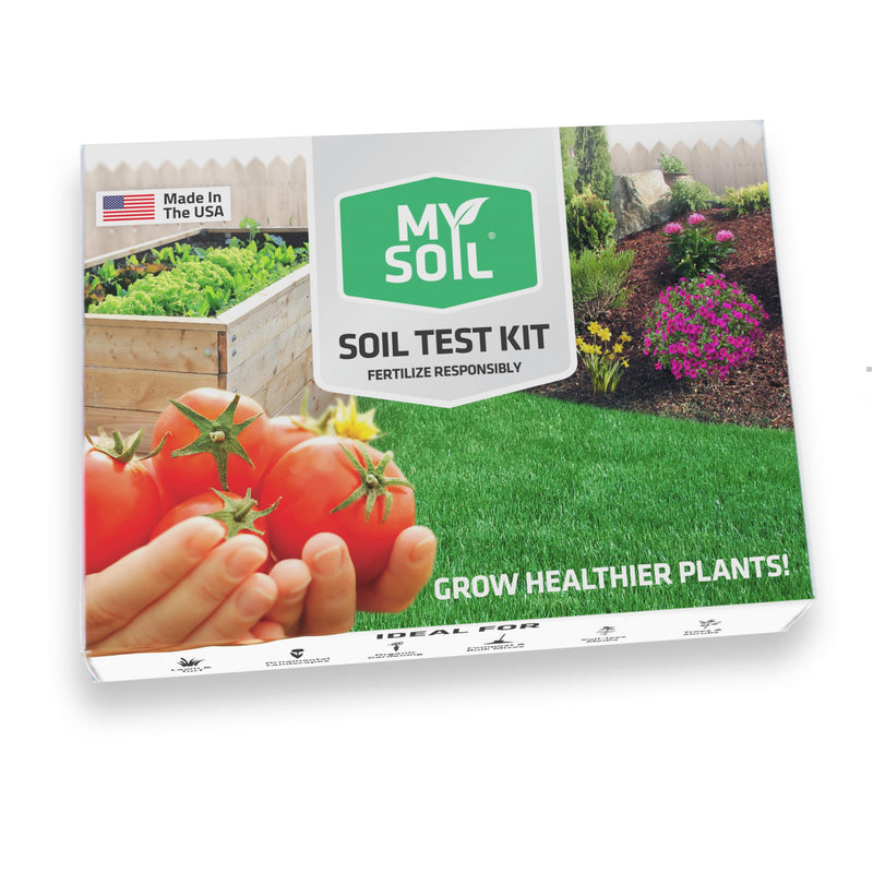 MySoil Soil Test Kit, Unlock Your Lawn & Garden Potential, Complete & Accurate Nutrient and pH Analysis with Recommendations Tailored to Your Soil and Plant Needs 1 Kit