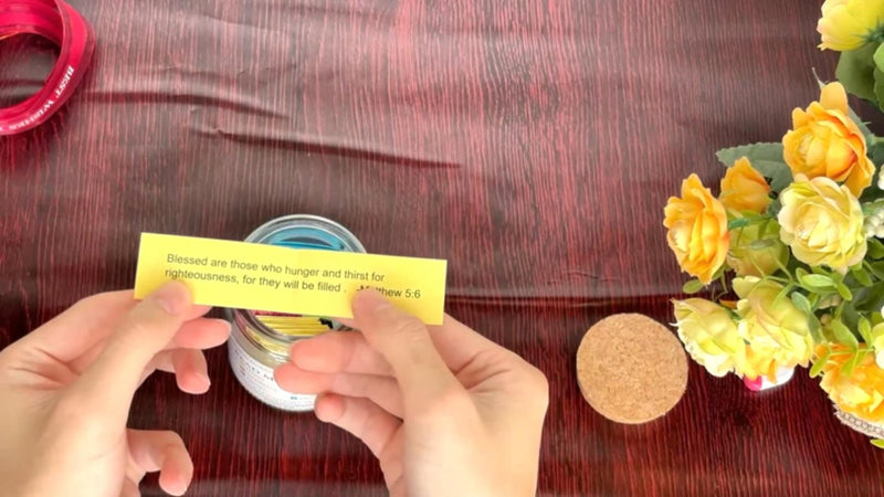 Read Me When Bible Verses Jar For Daily Encouragement, Color Coded Bible Verses in a Jar, Motivational Daily Prayer Jars, Scripture Cards, Christmas Gifts， Christian Gifts for Women, Men Basic Style
