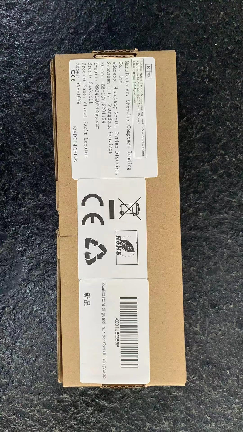 [Australia - AusPower] - Fiber Optic Tester 30MW Visual Fault Locator Optical Cable Tester SC/FC/ST 2.5mm Interface VFL 30km Range for CATV Telecommunications, Network Cable Tester 