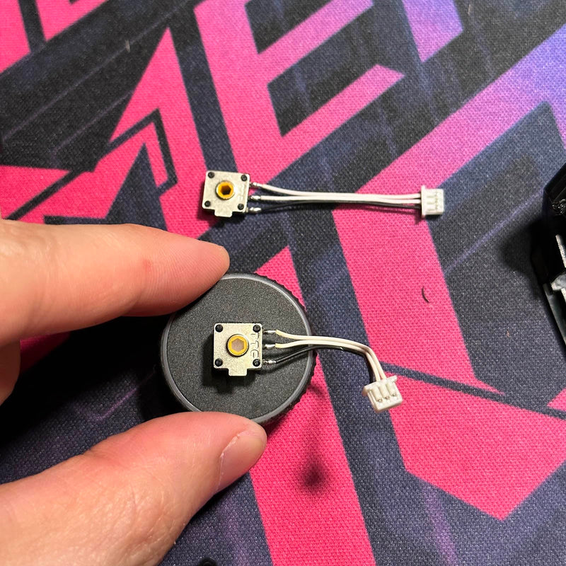 [Australia - AusPower] - Encoder Decoder TTC Mouse Wheel Encoder Yellow Core Decoder 48 Million Life Expectancy for ROG Gladius III Razer Mamba 