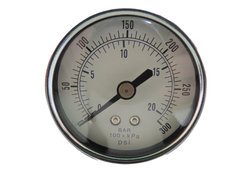 Heavy Duty in-LINE Compressed AIR Pressure Regulator for AIR Compressor, 7 to 215 PSI Adjustable, HIGH Flow Rate, Wall Bracket and Gauge Included (1/2" NPT, 130 CFM) 1/2" NPT, 130 CFM
