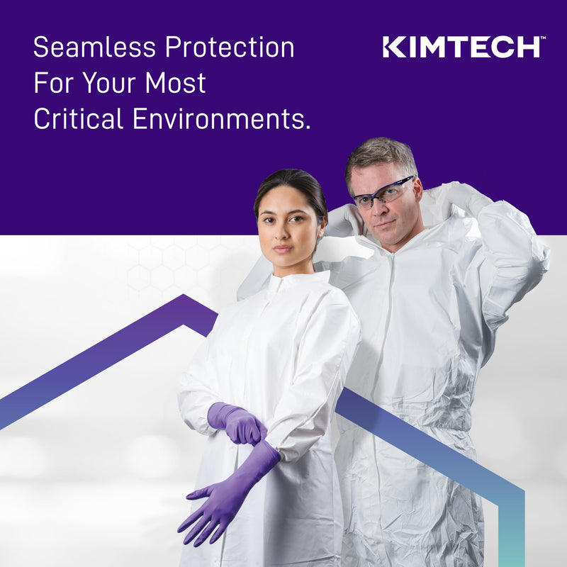 KIMTECH™ Vista™ Nitrile Exam Gloves (62827) 4.3 Mil, Ambidextrous, 9.5”, M, 200 Nitrile Gloves / Box,Blue Medium (Pack of 200)