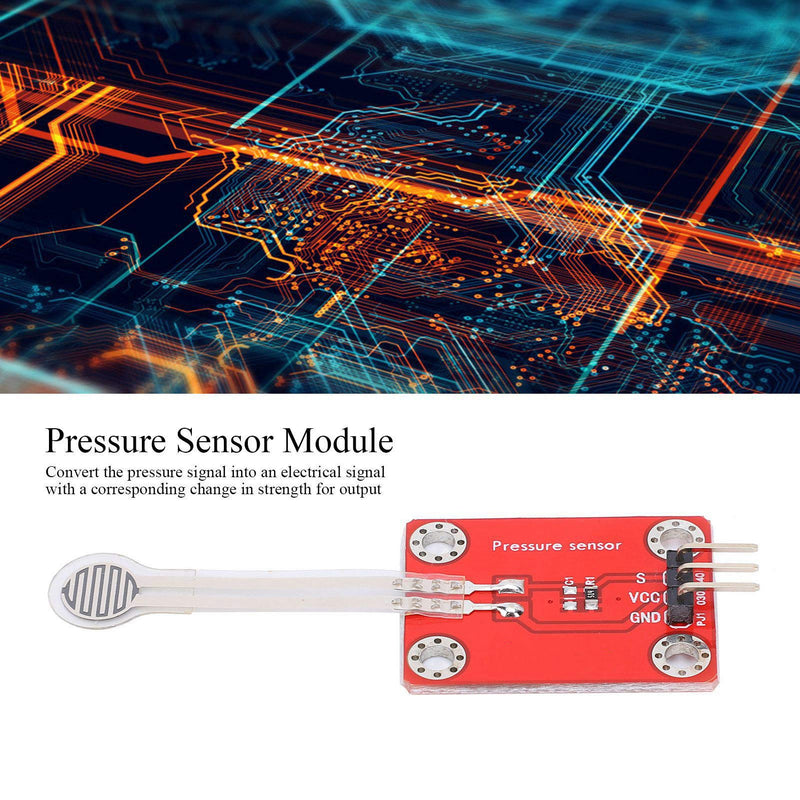 [Australia - AusPower] - Fafeicy DC 3.3~5V Pressure Sensor Module, Thin Film Pressure Sensor Module, Compatible with Micro:bit, DIY Test PCB Components, Pressure Sensor 