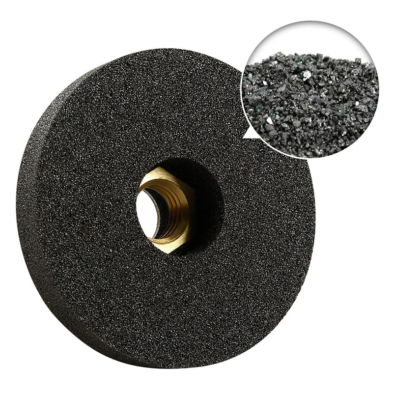 [Australia - AusPower] - 3 Inch Silicon Carbide Grinding Wheel for Angle Grinder - 80mm Metal Polishing, Ceramic Tile/Glass Trimming, Granite Chamfering & Renovation, Heavy-Duty Abrasive Tool (100#) 100# 