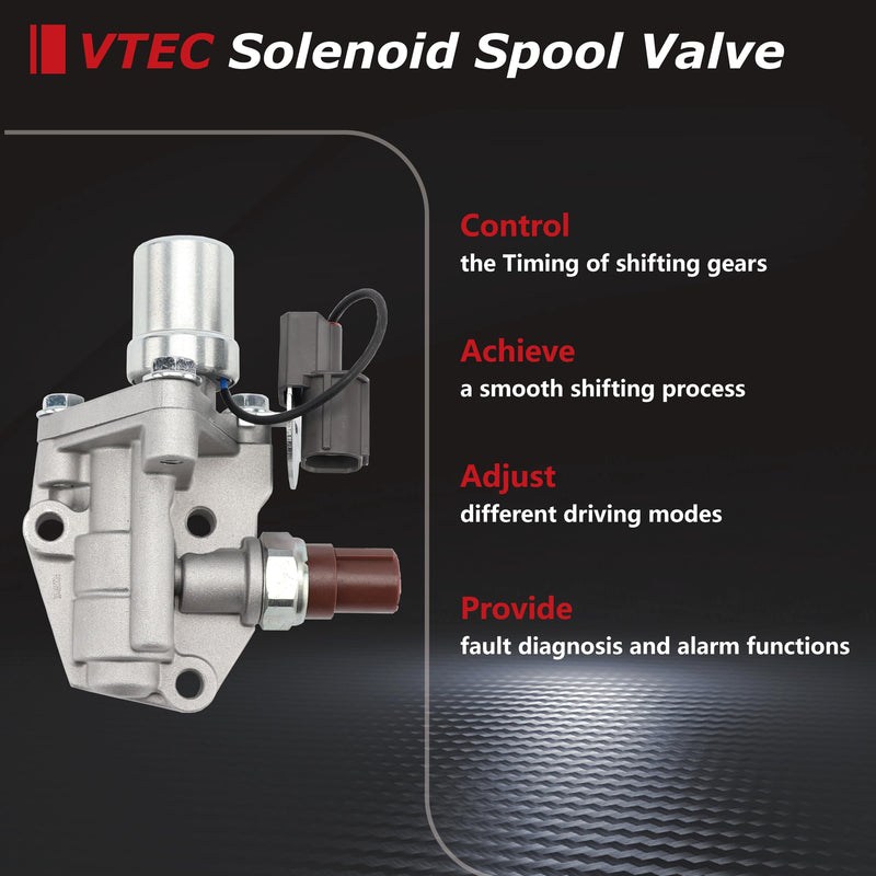 [Australia - AusPower] - VTEC Solenoid VVT Solenoid Compatible with 1998-2002 Accord 1998 Odyssey 1998-1999 CL 2.3L Replaces for 15810-PAA-A02 917-281 