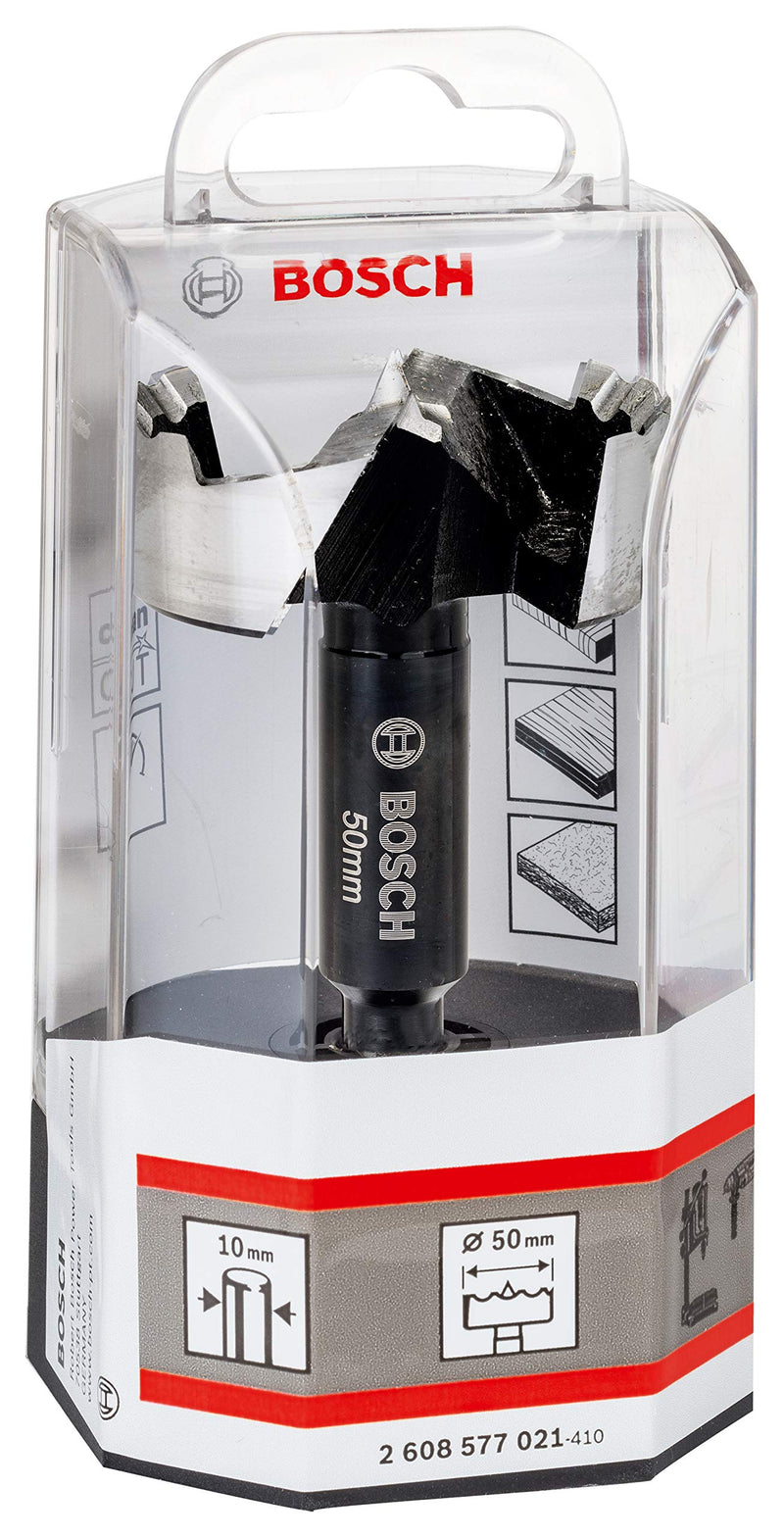 [Australia - AusPower] - Bosch 2608577021 Toothed Forstner Drill Bit, Silver/Black, 50 m Ø 50 mm 