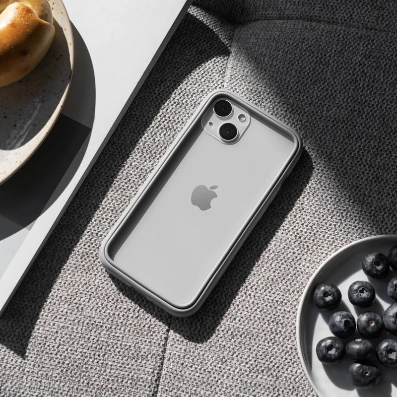 [Australia - AusPower] - RhinoShield Bumper Case Compatible with [iPhone 15 Pro] | CrashGuard - Shock Absorbent Slim Design Protective Cover 3.5M / 11ft Drop Protection - Black iPhone 15 Pro - Black 