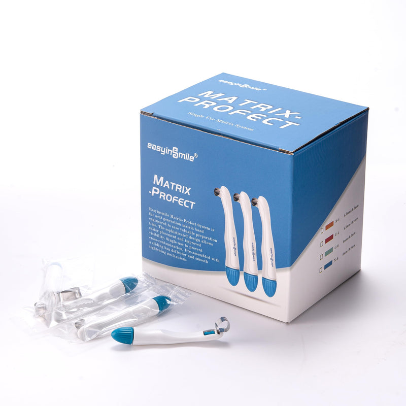 [Australia - AusPower] - Dental Pro Matrix Bands Adjust Matriz Matrices System Clamp Dentistry Tool Clip 50Pcs (6MM Standard) 6MM Standard 