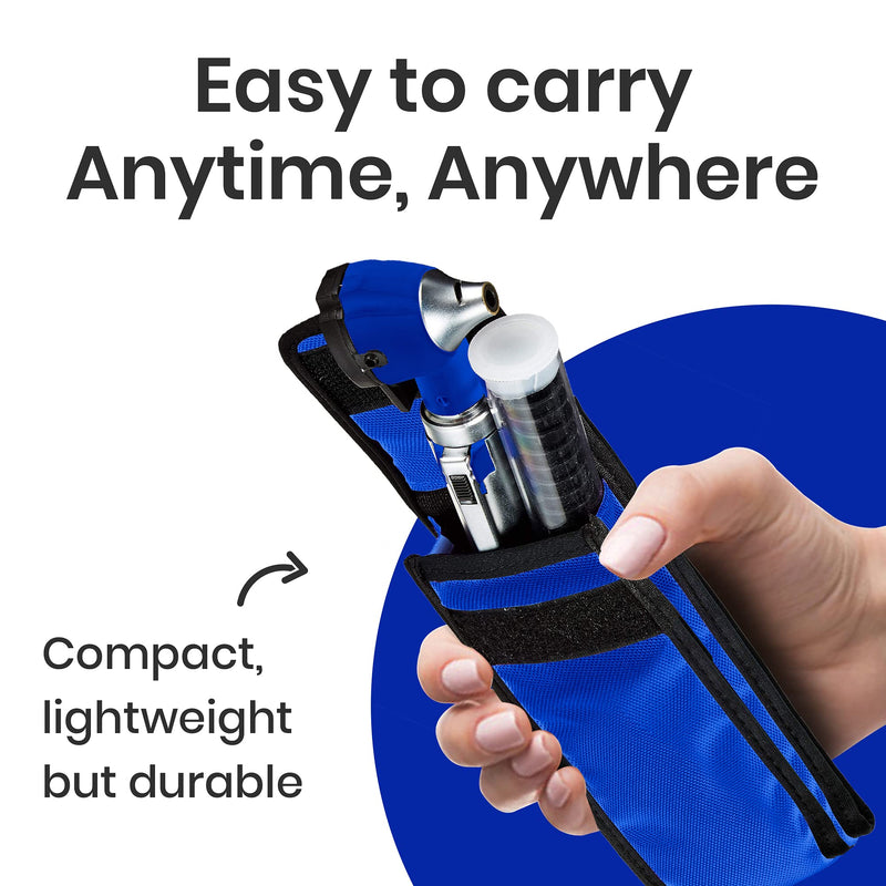 [Australia - AusPower] - Zyrev ZetaLife Otoscope Set with 150 Extra Disposable Specula Tips, Blue 