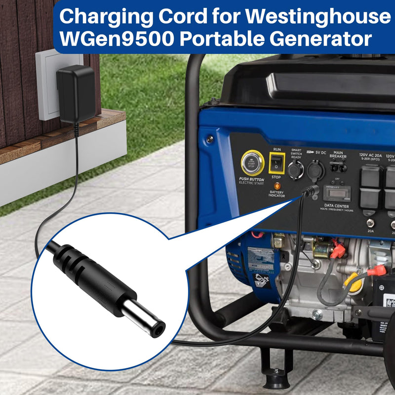 AC/DC Adapter for Westinghouse WGen9500 WGen9500DF WGen12000 DF WGen3600DF WGen 9500 1200 Watt iGen4500 WPro12000DF WPro8500 Generator XY YP-018 Power Supply Charger Cord