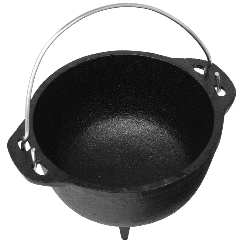 4.75 inch Cauldron Cast Iron Country Kettle for Wicca and Witchcraft
