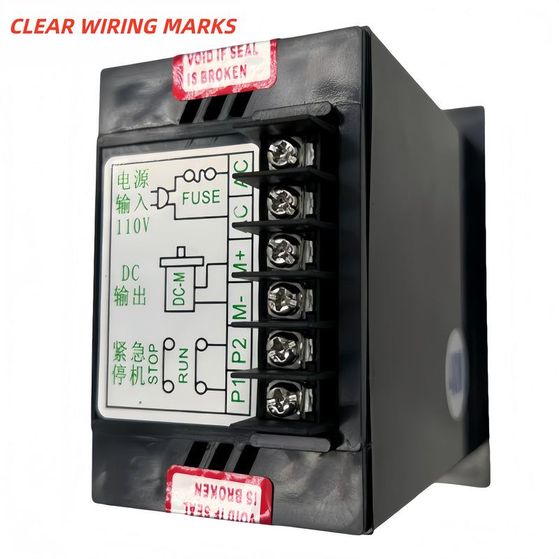 [Australia - AusPower] - DC Motor Speed Controller, AC 110V Input DC 90V Output DC Motor Speed Regulator, Small Electric DC Motor Variable Speed Control for Permanent Magnet DC Motor 500W 