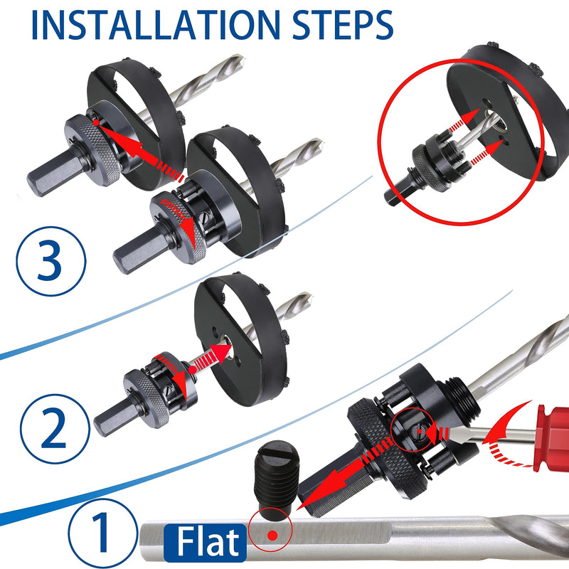 6-3/8” Carbide Grit Hole Saw Cutter for 6” Recessed Light Segmented Cutting Edge 1.2X Faster Than Unsegmented for Drilling Cutting Drywall Ceiling Tile Wood Plaster MDF Drywall 6-3/8"(162mm)