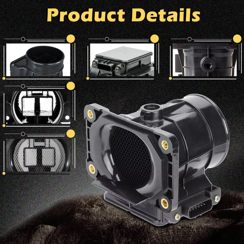 [Australia - AusPower] - Mass Air Flow Sensors Meter MAF 2.4L 3.0L compatible with Chrysler 2001-2005 Sebring - for Dodge 2001-2005 Stratus - 2000-2005 Eclipse - for Mitsubishi 1999-2003 Galant Montero Sport Replaces MD336501 