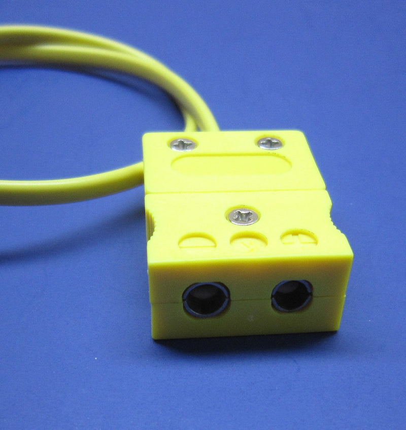 [Australia - AusPower] - Quick Disconnect Standard to Miniature Mini K-Type Thermocouple Transition Adapter Cable Q-K-AD 