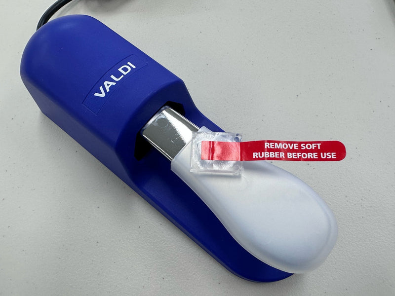 VALDI BP-3 Sustain Pedal - Universal Pedal for Keyboard Piano, Digital Pianos, MIDI Keyboards & Synths - Conversion Switch for All Brands - 1/4'' Jack, Anti-Slip Design, Extended Cable (RED) RED