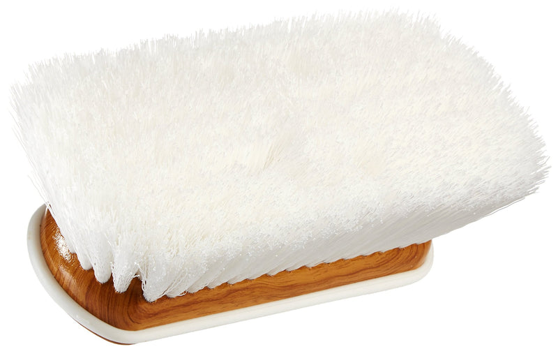 STAR BRITE 8" Premium Cleaning Brush – Synthetic Wood Block with High-Density Star Prene Fibers for Boat Decks, Docks & Tough Surfaces – Fits Extend-A-Brush Handles – Stiff Bristle, White (040172) Premium 8" Brush