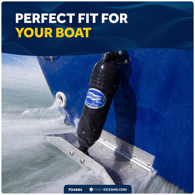Five Oceans 1-1/2" Angled Thru-Hull Fitting - White ABS Plastic, 90-Degree Marine Boat Drain, Durable & Easy to Install for Boat, Pontoon, and Yachts - FO4984 90° (Angled) – 1-1/2" Hose