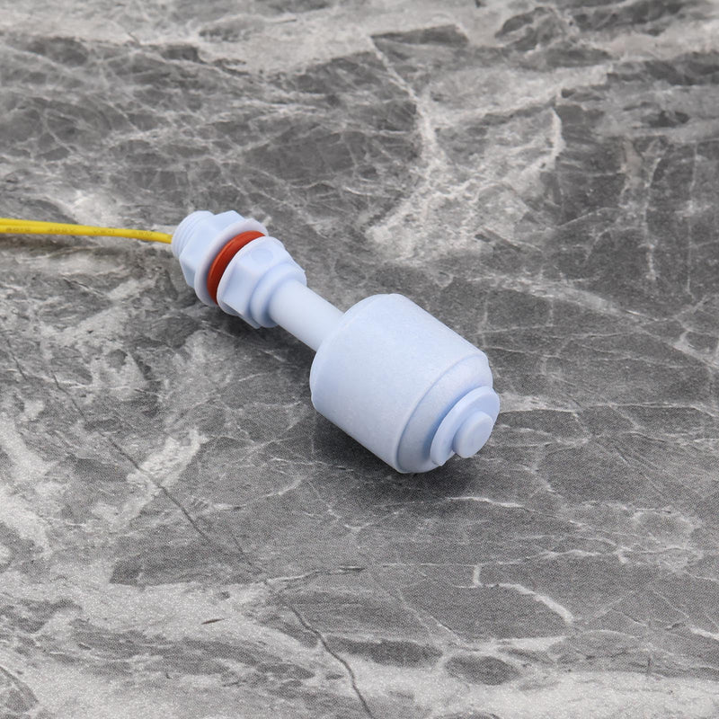 [Australia - AusPower] - 2pcs Liquid Level Sensor PP Float Switch Float Sensor Switch with Wire Plastic Small Float Switch for Water Dispensers Water Heaters Humidifiers 