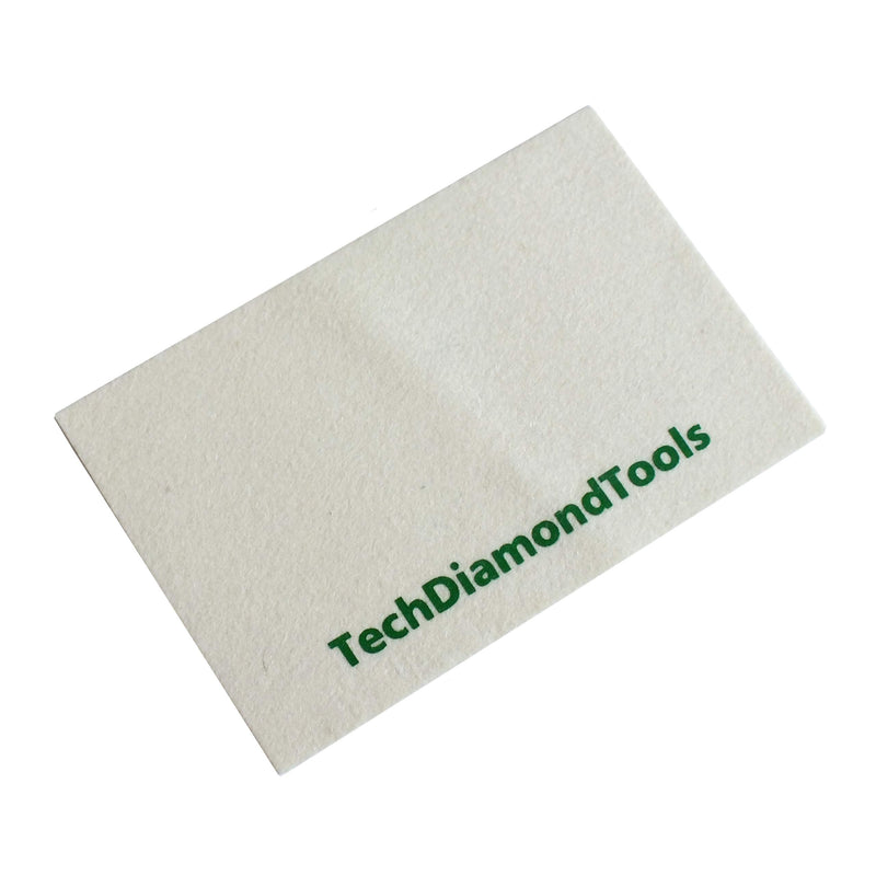 [Australia - AusPower] - A Set of 5 Wool Cloths for Buffing or Polishing with TechDiamonTools Diamond Pastes 