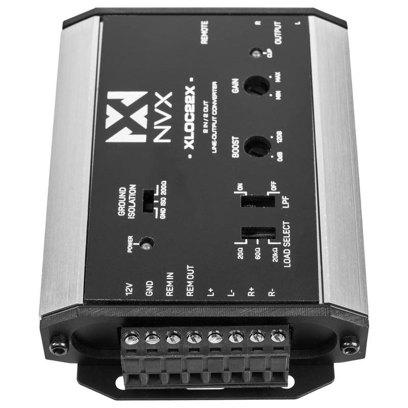 [Australia - AusPower] - NVX XLOC22X 2 inputs / 2 outputs High Voltage Active Line Output Converter with Impedance Matching 2 Input | 2 Output 