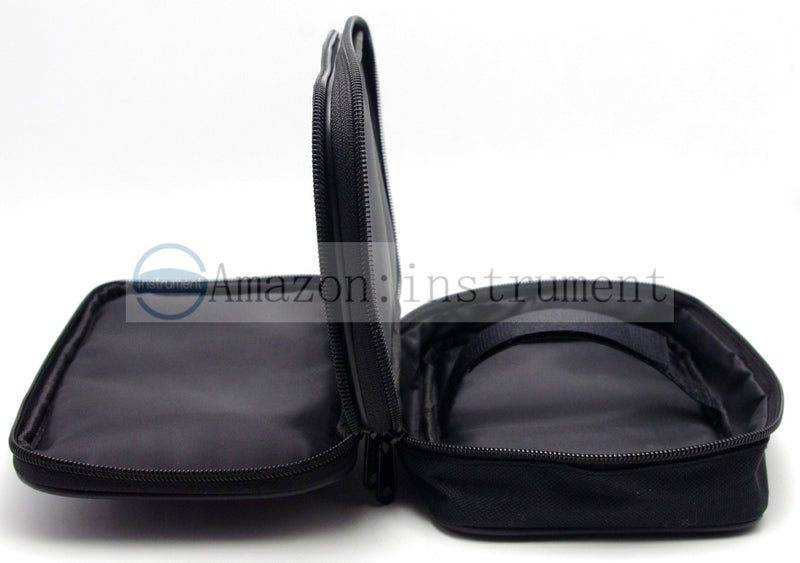 [Australia - AusPower] - TH19 Double Layered Padded Carrying Zipper Soft Case with Wrist Strap Use for Multimeter Meter 