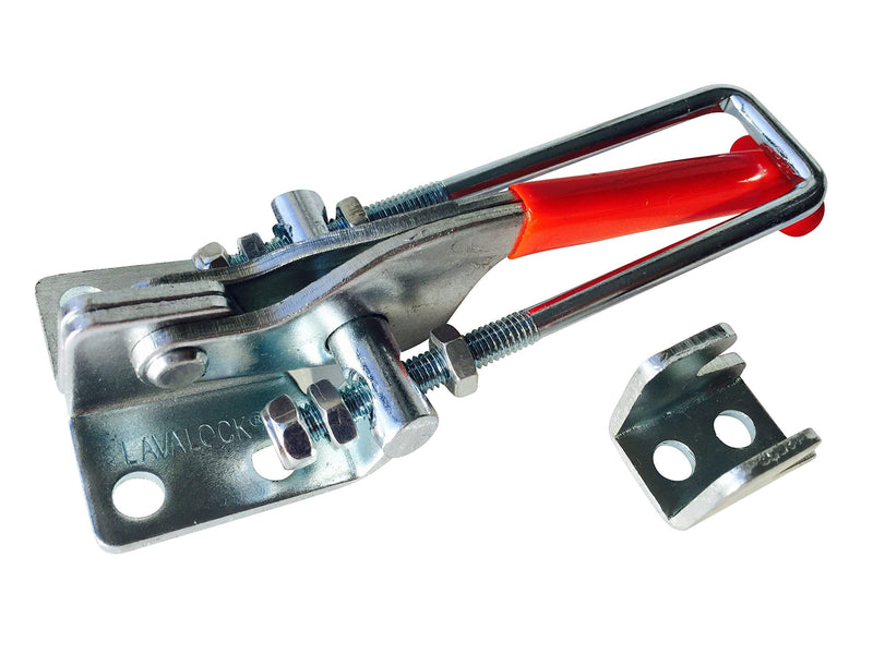[Australia - AusPower] - Smoker Toggle Pull Latch, BBQ Smoker lid clamp. Flat Mount Pull (1) 