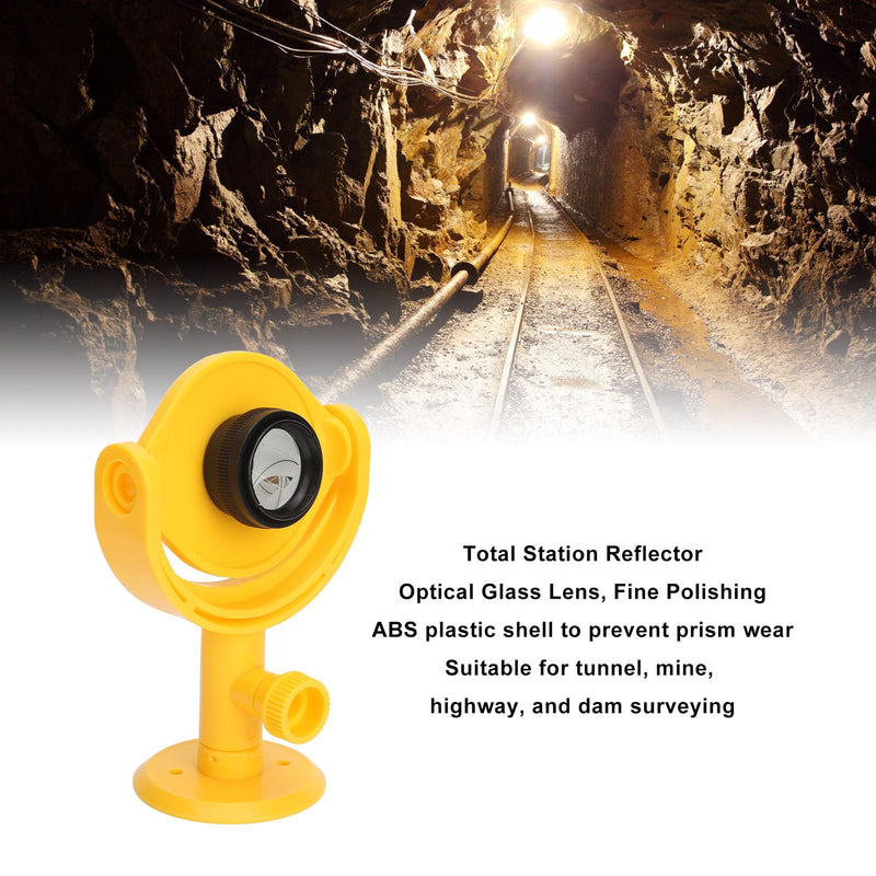 [Australia - AusPower] - Total Station Reflector, Surveying Mini Prism, All Metal Single Tilt Prism for A Wide Range Of Measurement Applications 