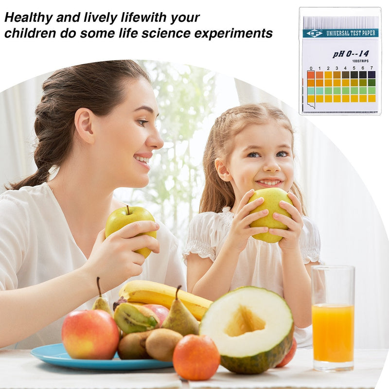 [Australia - AusPower] - Lounsweer 800 Strips Ph Paper Test, Universal Full Range 0-14, Extensive Test Paper Litmus with Storage Case for Testing Body Acid Alkaline Ph Level Skin Care Aquariums Drinking Water 