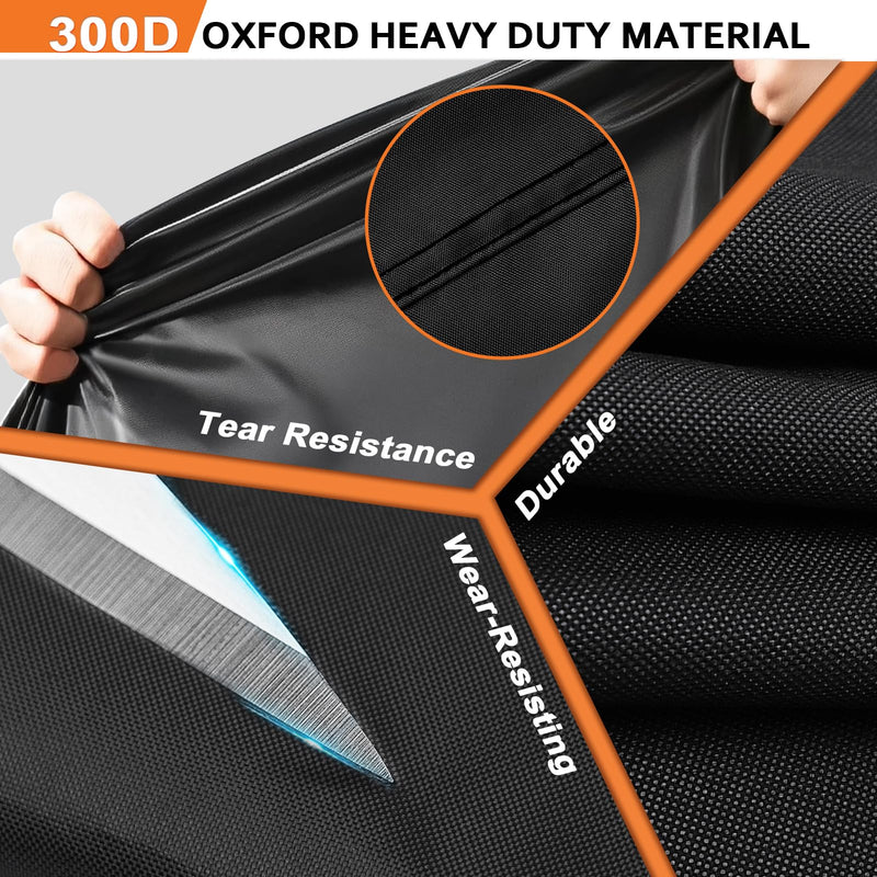[Australia - AusPower] - Bike Cover for 1 Bike Outdoor Waterproof, 300D Oxford Heavy Duty Bicycle Cover Rain Dust UV Wind Proof Bike Tarp with Reflective Strips Storage Bag for Mountain Road Electric Bike S-1Bike 