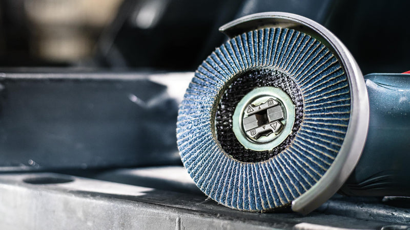 [Australia - AusPower] - Bosch 1 x Pro Metal X571 Flap Disc Angled Design for X-Lock (for Steel, Stainless Steel, Diameter 125 mm, Grit 80, Professional Accessories, Small Angle Grinder) Ø 125 mm 80 grit 