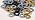 BOLTALIVON M14 carbon steel flat washers, 28mm outer diameter x 2.5mm thick, 30-piece set
