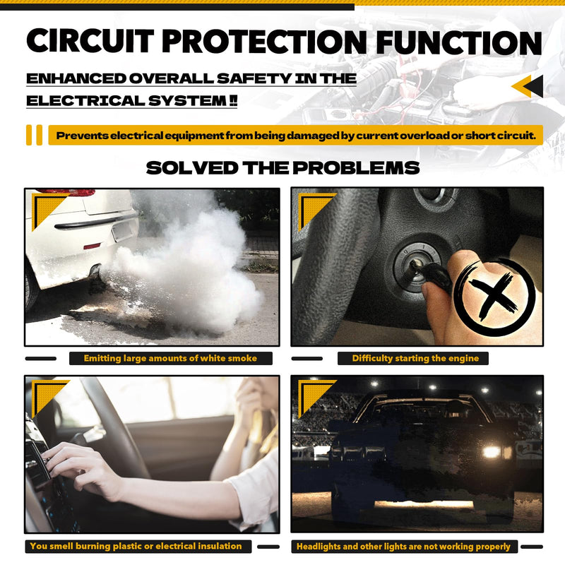 [Australia - AusPower] - 24380-3JA1A Positive Battery Fuse Terminal Compatible with Nissan Altima 2013-2018 Maxima 2016-2019 Murano 2015-2019 Pathfinder 2013-2019 Battery Fusible Fuselink Fuse # 926-001 24380-3JA1A 