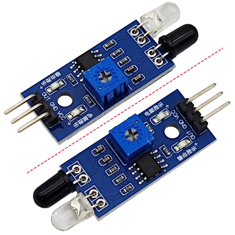 [Australia - AusPower] - 10PCS IR Infrared Obstacle Avoidance Sensor Module Compatible with Arduino 