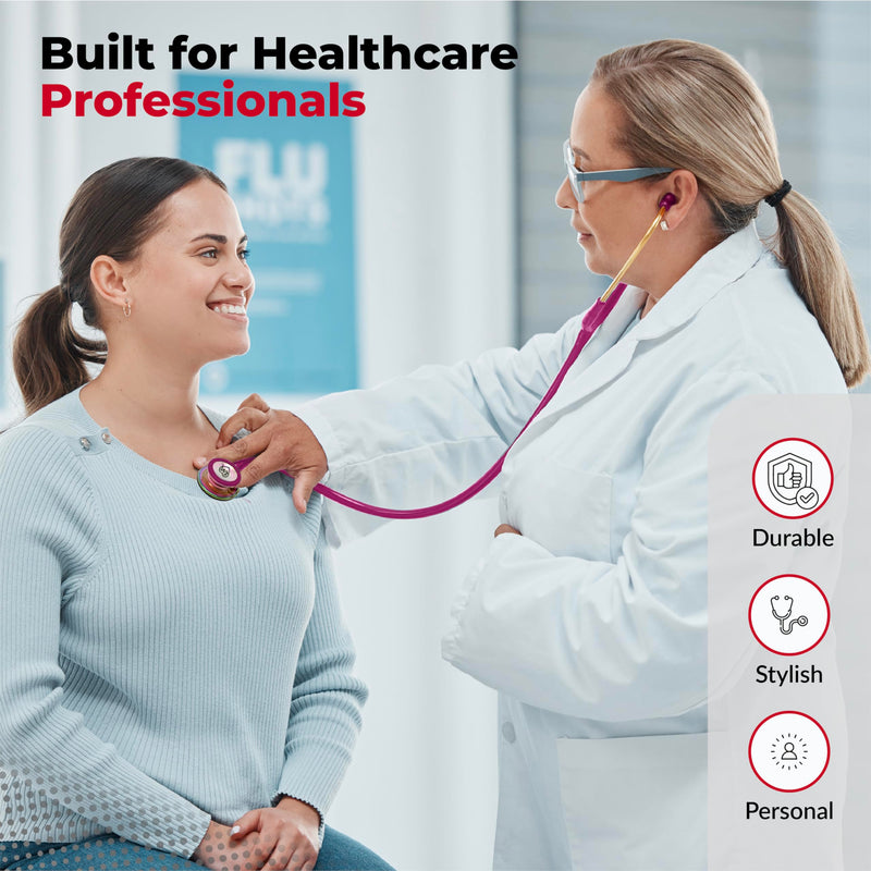 [Australia - AusPower] - Stethoscope Replacement Tubing Compatible with Littman Classic III – Durable, Flexible Stethoscope Tube Accessory to Replace Damaged Tubing (Black) Black 