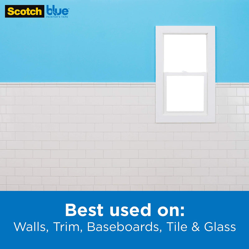 [Australia - AusPower] - ScotchBlue Sharp Lines Multi-Surface Painter's Tape, 0.94 Inches x 60 Yards, Blue, Paint Tape Protects Surfaces and Removes Easily, Edge-Lock Painting Tape for Indoor and Outdoor Use (2093-24EC) 