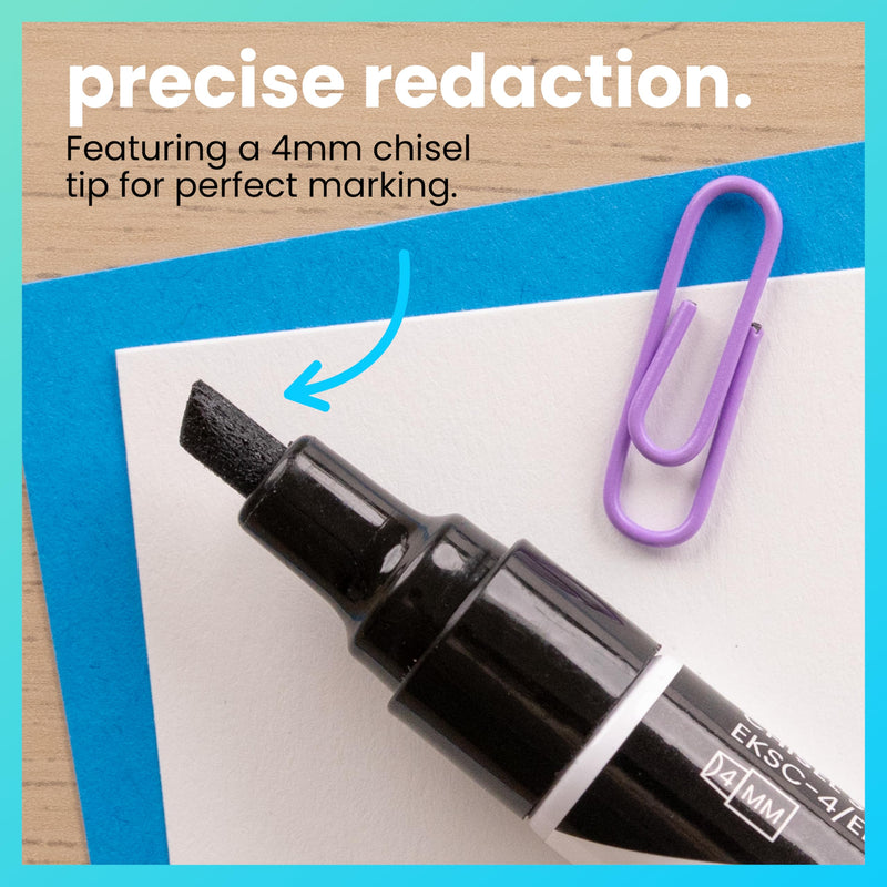 ExcelMark Security Redaction Marker (1) 1 Count (Pack of 1)